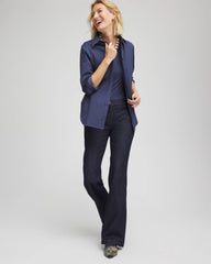 Chico's Women | No Iron™ Stretch Shirt INDIGO SKY