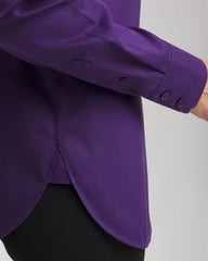 Chico's Women | No Iron™ Stretch Shirt PURPLE ELIXIR