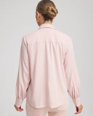 Chico's Women | Classic-Fit Collared Shirt ROSE SMOKE