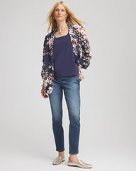 Chico's Women | Pull-On Slim Ankle Jeggings SANTORINI INDIGO