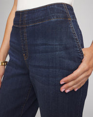 Chico's Women | Pull-On Boyfriend Cropped Jeans BRIDGE STREET INDIGO