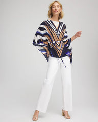 Chico's Women | Seeded Pull-On Wide-Leg Jeans NATURAL SEEDED