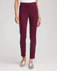 Chico's Women | Modern Pull-On Ankle Jeggings DEEP CHIANTI