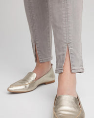 Chico's Women | Silver Pull-On Slim Ankle Jeggings SILVER BIRCH WASH