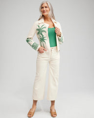 Chico's Women | Cropped Wide Leg Jeans NATURAL SEEDED