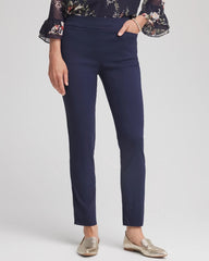 Chico's Women | Brigitte™ Slim Pull-On Ankle Pants PASSPORT BLUE