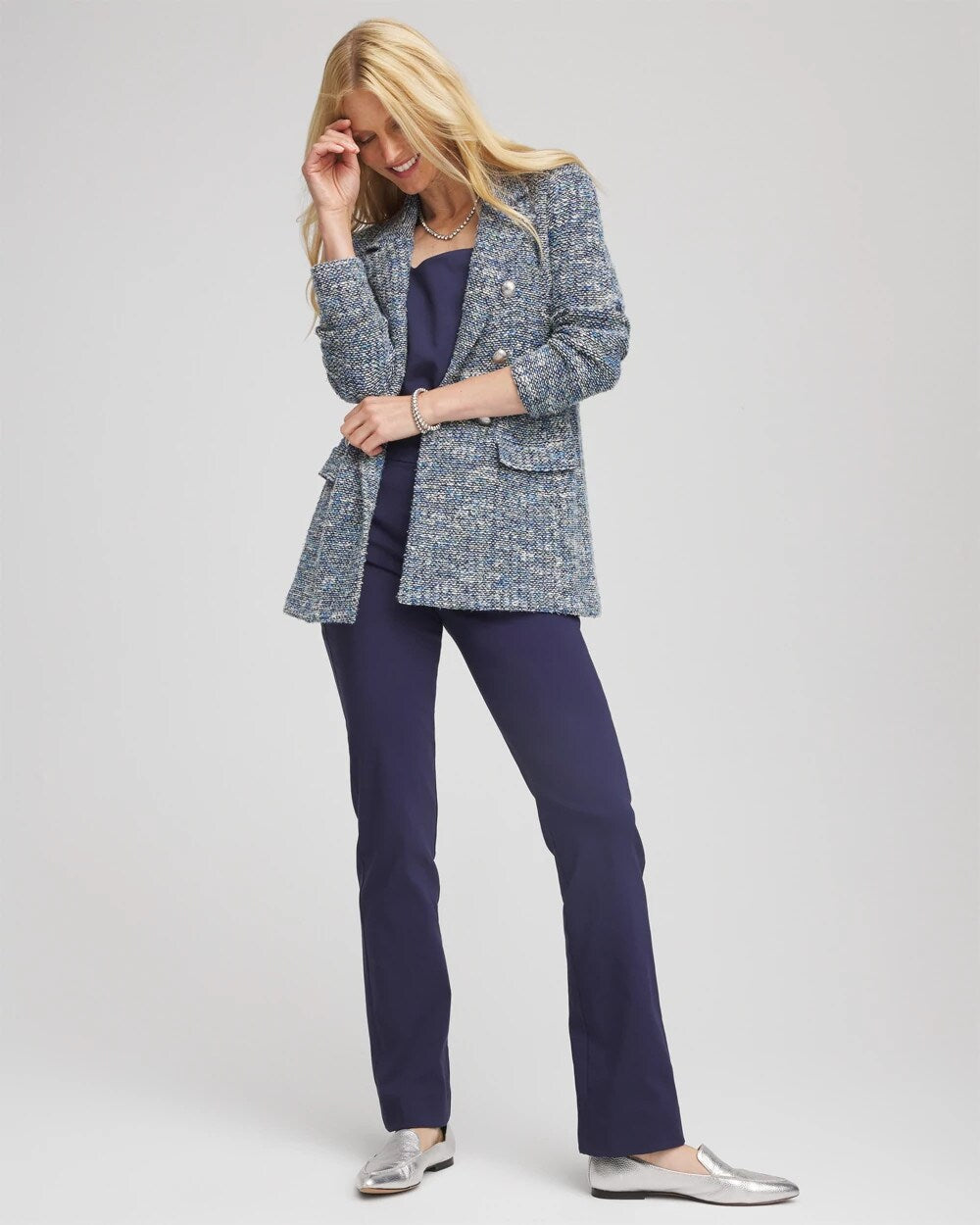 Chico's Women | Brigitte™ Slim Full-Length Pants PASSPORT BLUE