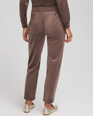 Chico's Women | Zenergy® Velour Tapered Ankle Pants WALNUT