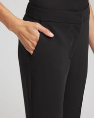 Chico's Women | Crepe Flared Trouser Pants BLACK