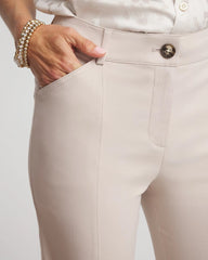 Chico's Women | Emme Straight Ankle Pants SMOKEY TAUPE