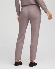 Chico's Women | Zenergy® Sparkle Tapered Ankle Pants WALNUT