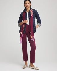 Chico's Women | Juliet Straight Ankle Pants DEEP CHIANTI
