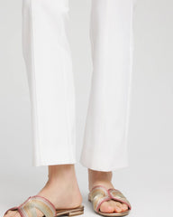Chico's Women | Lightweight Juliet Flared Ankle Pants ALABASTER