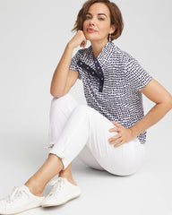 Chico's Women | Zenergy® UPF Bungee Neema Cropped Pants ALABASTER
