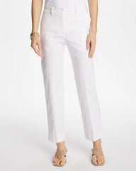 Chico's Women | Emme Fly Front Straight Crop ALABASTER