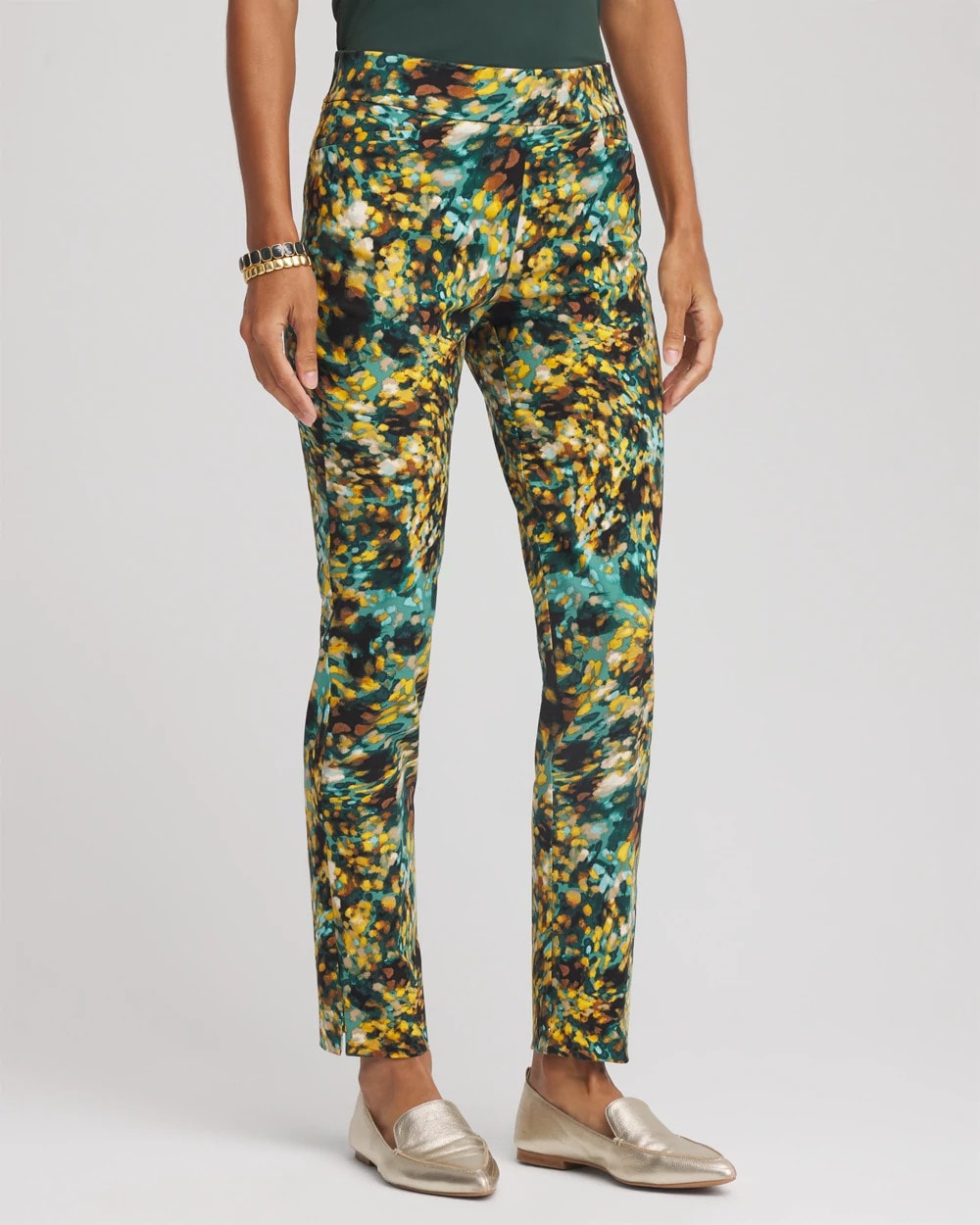 Chico's Women | Brigitte™ Slim Pull-On Ankle Pants BLACK