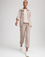 Chico's Women | Zenergy® Ripstop Cargo Ankle Pants ROCKY MOUNTAIN