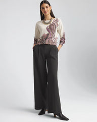 Chico's Women | Pleated Trouser Pants GRAY