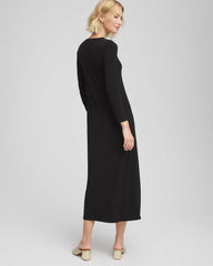 Chico's Women | Embellished Column Maxi Dress BLACK