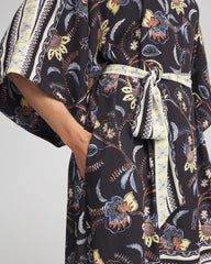 Chico's Women | Georgette Boatneck Kaftan Dress ECRU