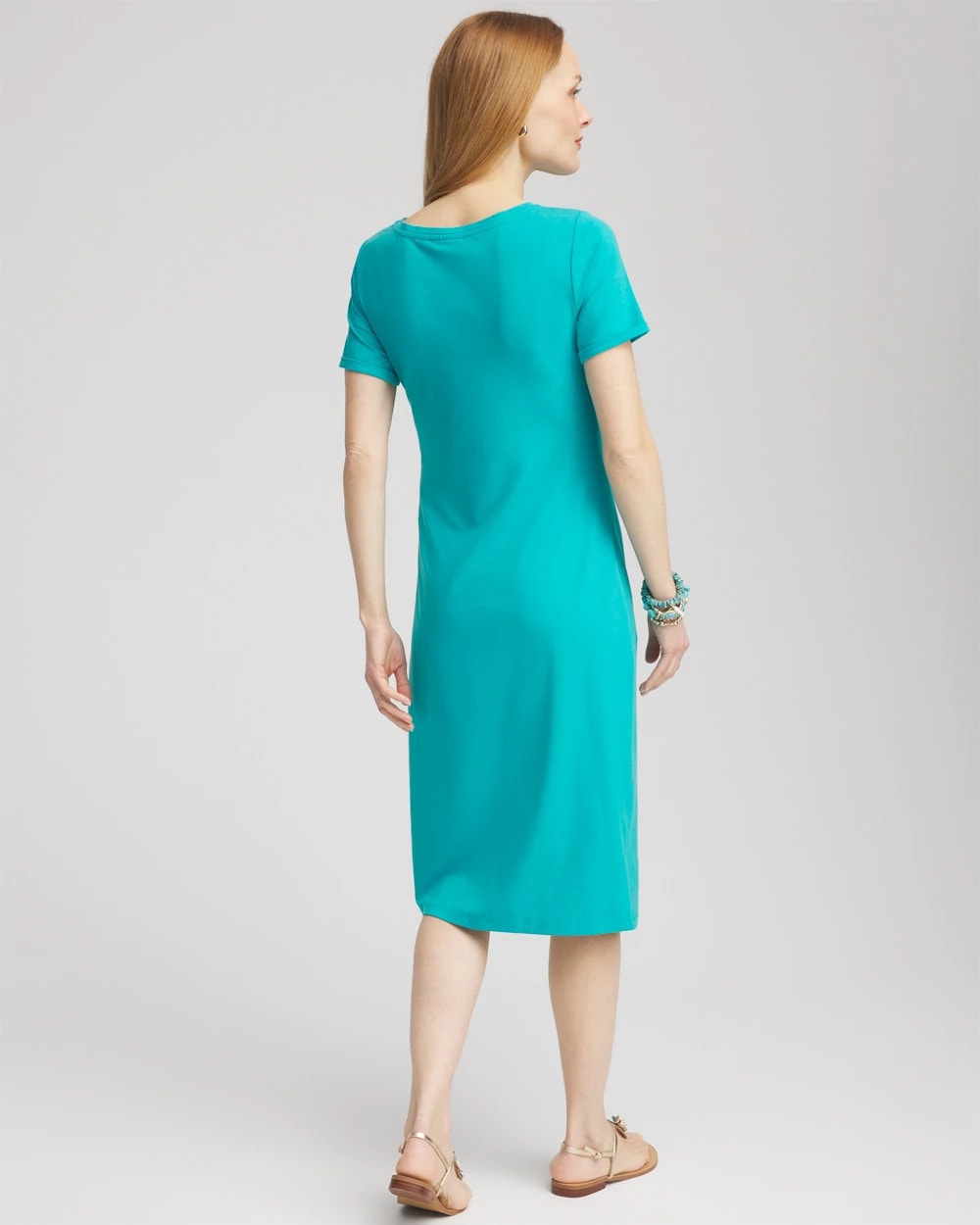 Chico's Women | Twist Tie-Front Dress SEASPRAY