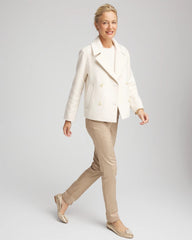 Chico's Women | Wool Peacoat ENGLISH CREAM