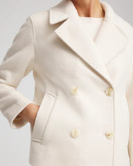 Chico's Women | Wool Peacoat ENGLISH CREAM