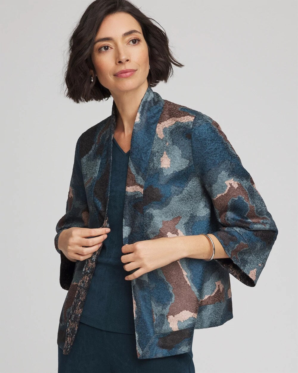 Travelers™ Collection Crystal Crushed Reversible Jacket