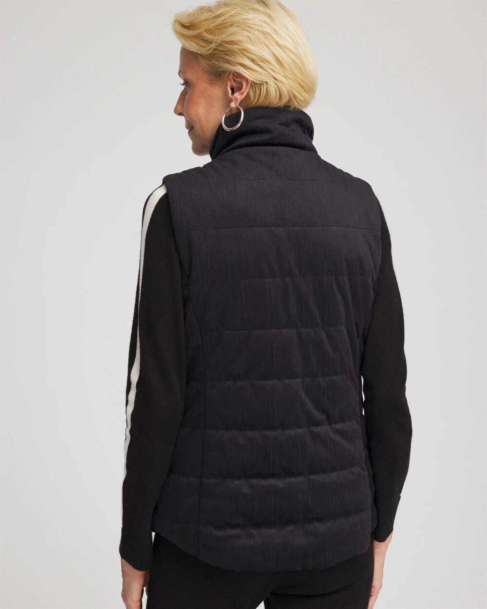 Zenergy® Reversible Velvet Puffer Vest