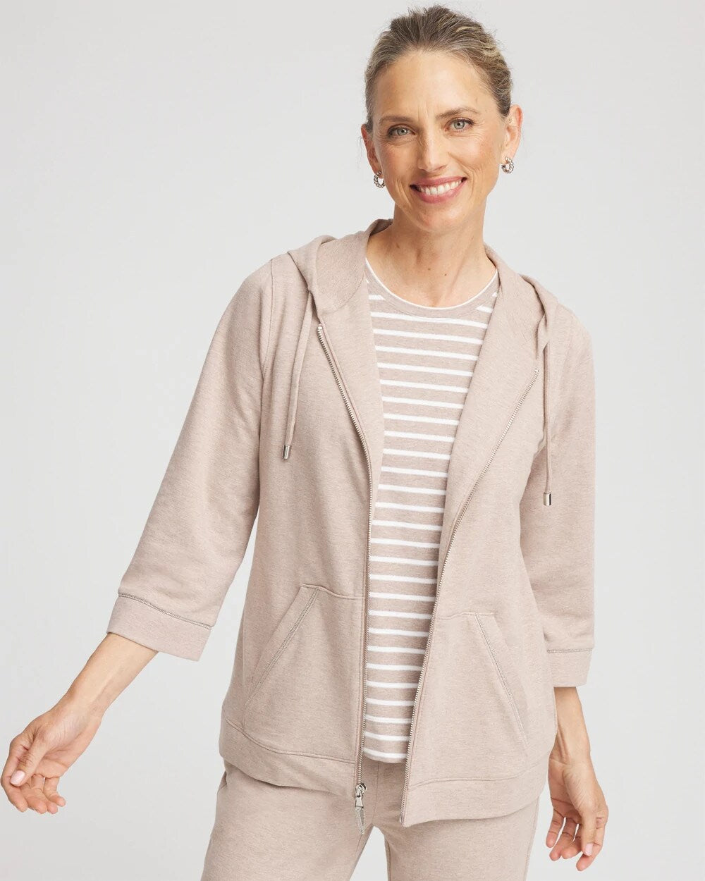 Zenergy® French Terry Full-Zip Jacket