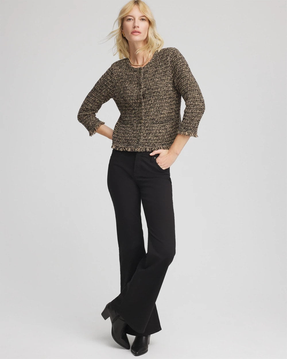 Tweed Cropped Jacket