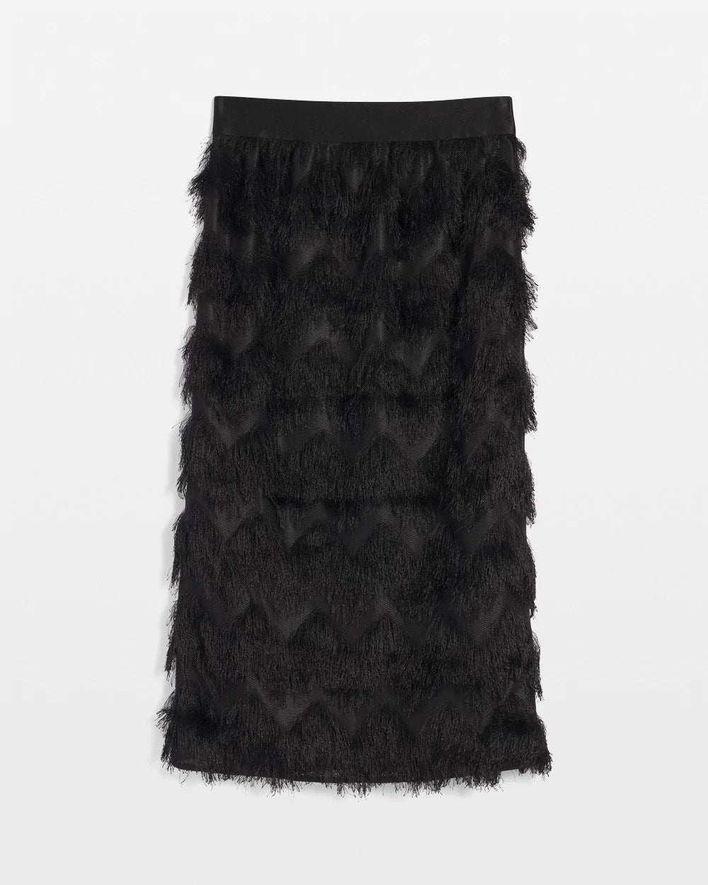 Chevron Fringe Party Skirt
