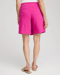 Brigitte™ Pull-On Asymmetrical Wrap Skort