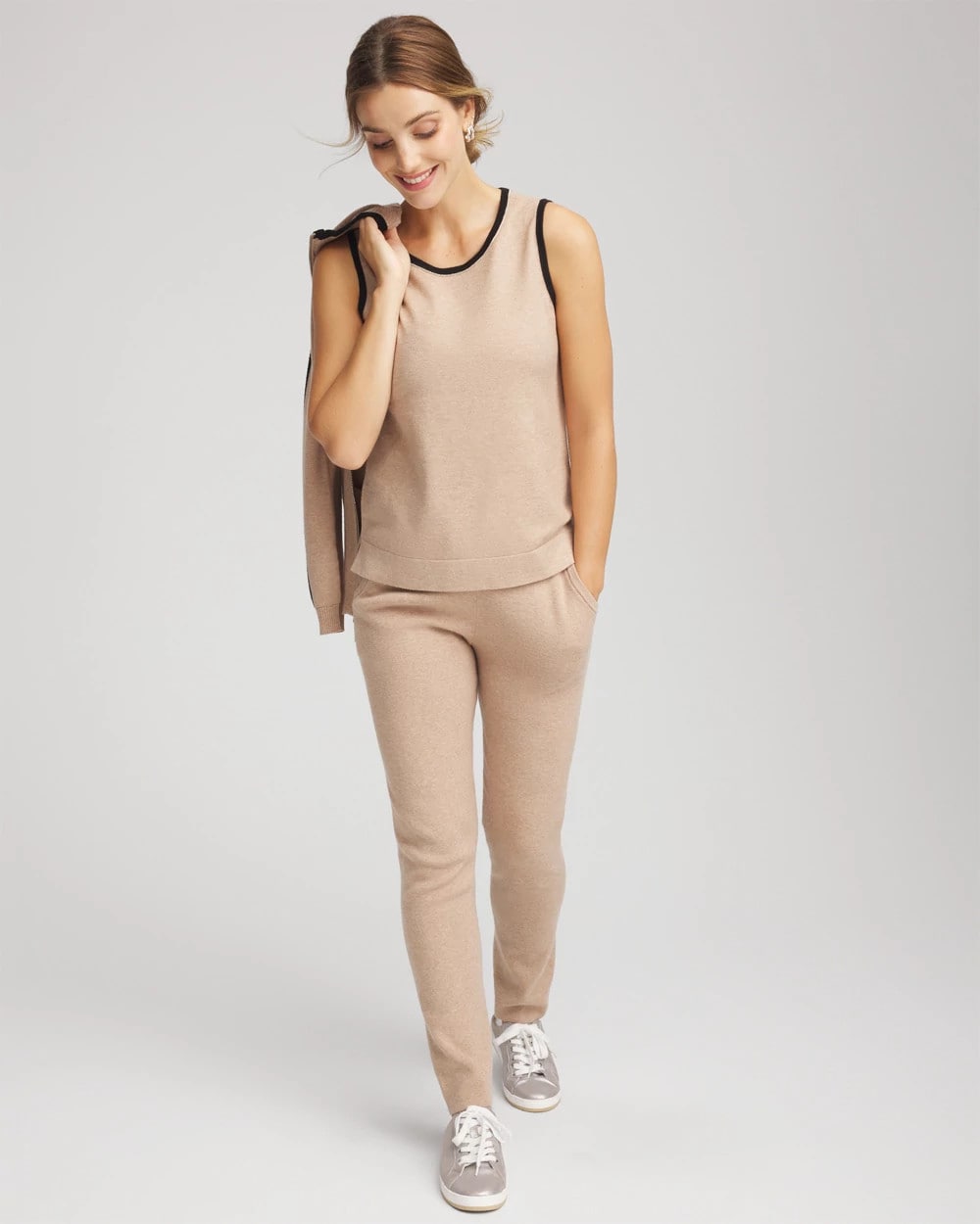 Chico's Women | Zenergy® Luxe Cashmere-Blend Tank CHAMPAGNE FIZZ