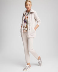 Chico's Women | Zenergy® Cinch-Waist Jacket SMOKEY TAUPE