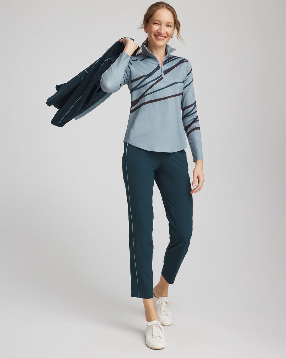 Chico's Women | Zenergy® UPF Morocco Zip-Front Pullover