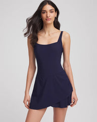 Chico's Women | Gottex Tutti Frutti Wrap Swim Dress NAVY