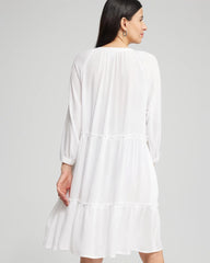 Button Front Swim Coverup
