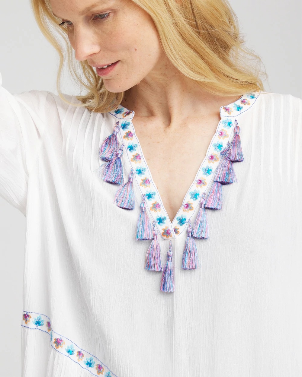 Chico's Beach Swimsuit Cover-Up Dress