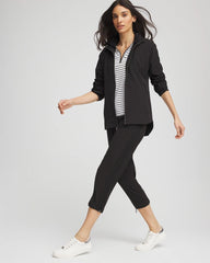 Chico's Women | Zenergy® UPF Zip Front Jacket BLACK