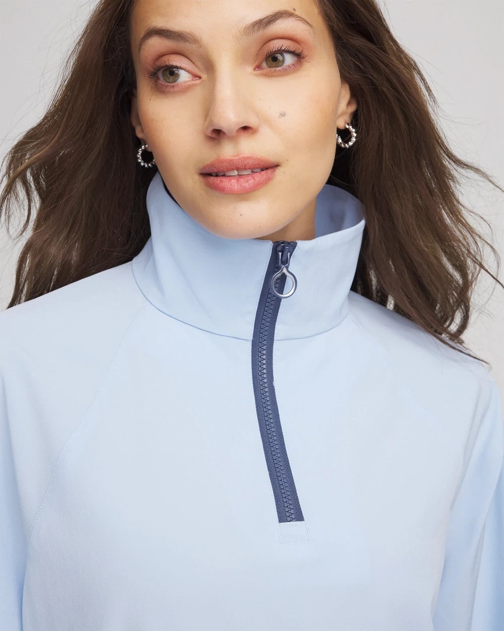 Zenergy® UPF Half-Zip Mockneck Top
