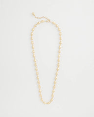 Chico's Women | Gold Bead Long Single-Strand Necklace GOLD
