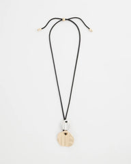 Chico's Women | Crinkle Mixed Metal Pendant MIXED METALS