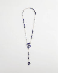 Chico's Women | Blue Flower Long Y-Necklace BLUE