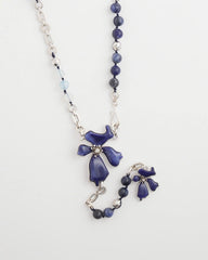 Chico's Women | Blue Flower Long Y-Necklace BLUE