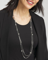 Chico's Women | Hexie Multi-Strand Necklace SILVER