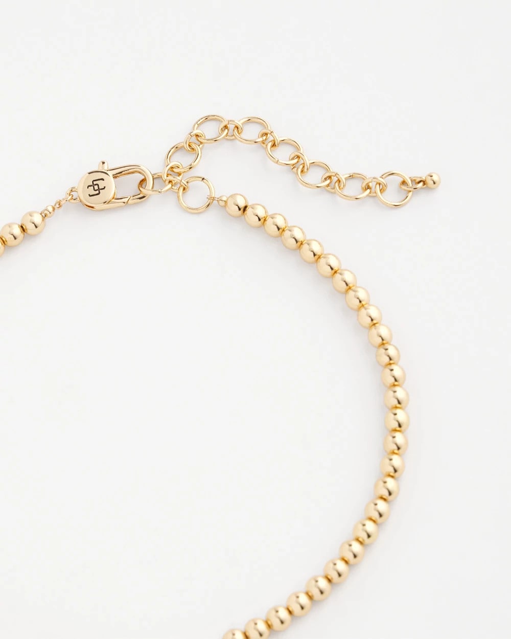 Chico's Women | Golden Beaded Necklace GOLD