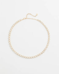 Chico's Women | Goldtone Tennis Necklace GOLD