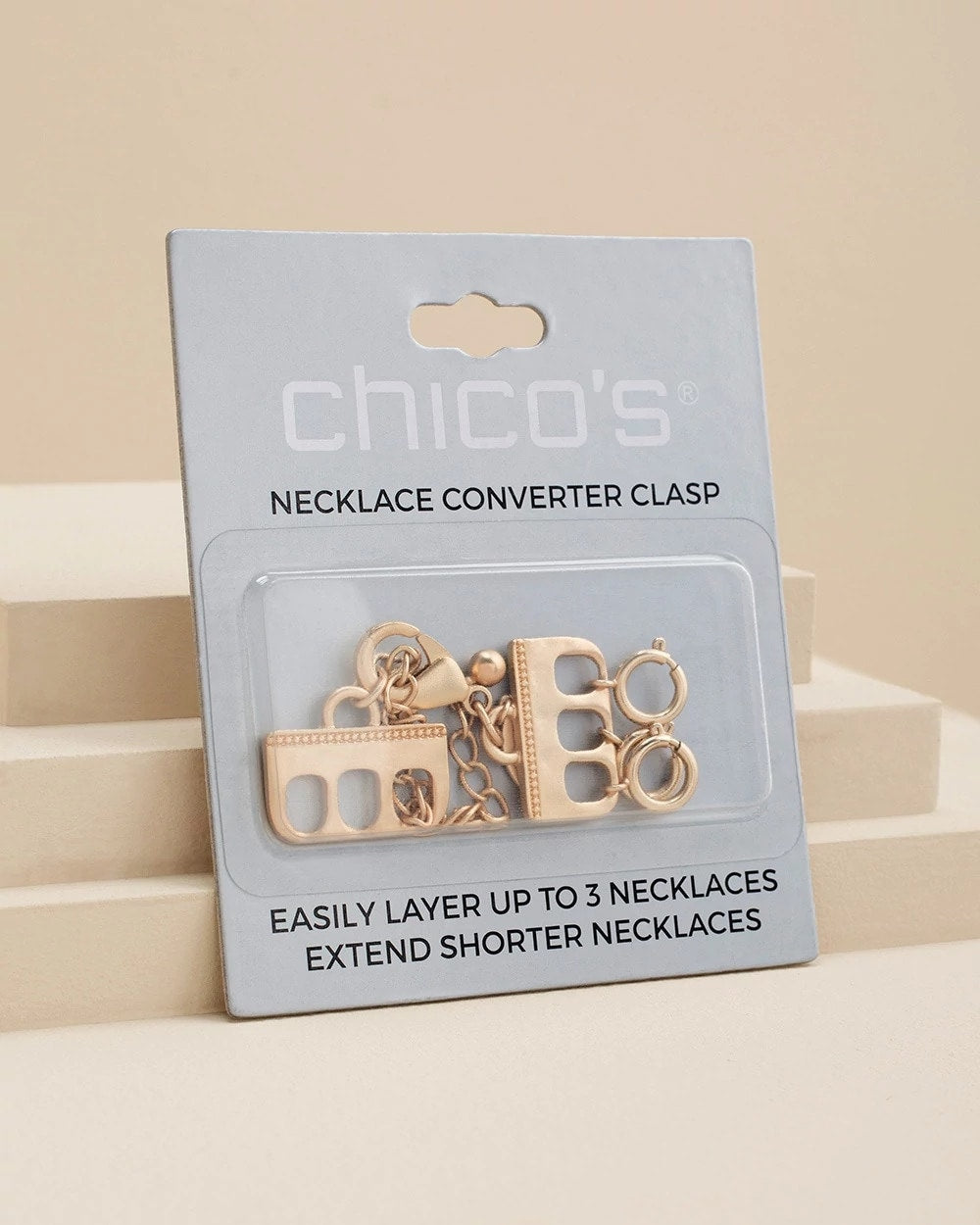 Chico's Women | Goldtone Necklace Converter GOLD