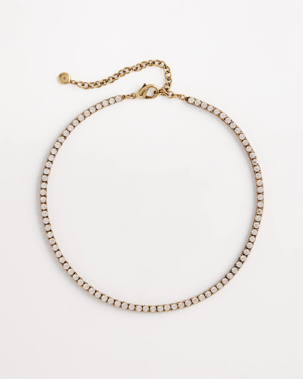 Chico's Women | Vintage Tennis Necklace GOLD